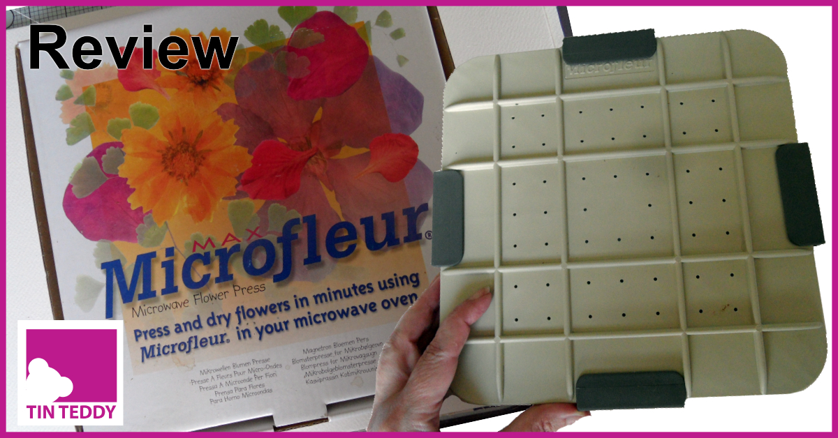  Microfleur 9 (23 cm) Max Microwave Flower Press Kit